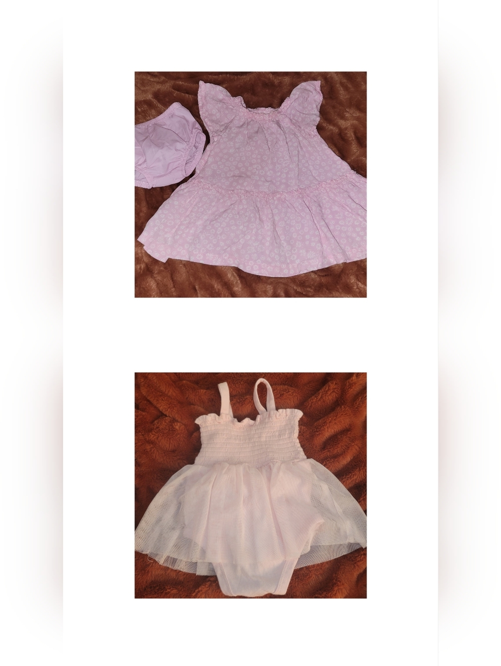 2 Bundle 9-12 Pink First Impressions & Carters